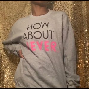 How about never sweater